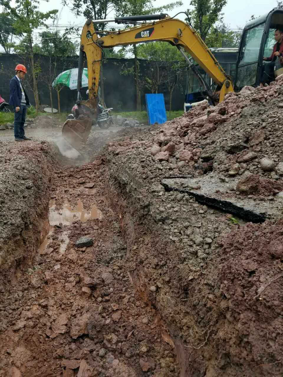 風雨無阻 力保工程順利完工